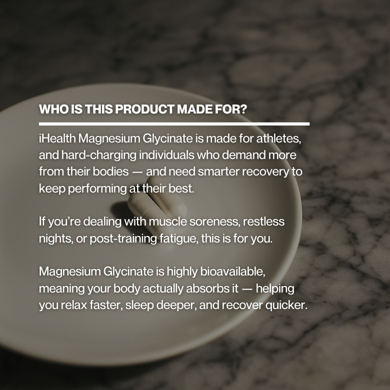 iHealthBrand Magnesium Glycinate