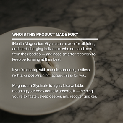 iHealthBrand Magnesium Glycinate